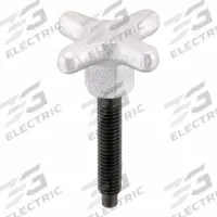 TE-CO Dog Point Hand Knob Screw: 3/8"-16 Thread, 2 1/4 in Thread Lg, 2 PK (MPN 31041). Key specifications — Brand: TE-CO.