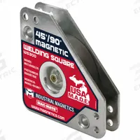 MAG-MATE Magnetic Welding Square: 45°_90°, 60 lb Max Pull, 5/16 in Center Hole Dia (MPN WS300AX3). Key specifications — Brand: MAG-MATE; Manufacturer Part Number: WS300AX3.