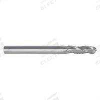 APPROVED VENDOR Roughing End Mill: Carbide, 3 Flute, 1/2" Mill Dia, 1" LOC, 3" OAL (MPN 268-500100)
