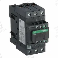 SCHNEIDER IEC Magnetic Contactor: Non-Reversing, 3 Poles, 3NO Contacts, 40 A, 120V AC/240V AC Coil (MPN LC1D40AKUE). Key specifications — Brand: SCHNEIDER; Integrated Surge Suppression: No.