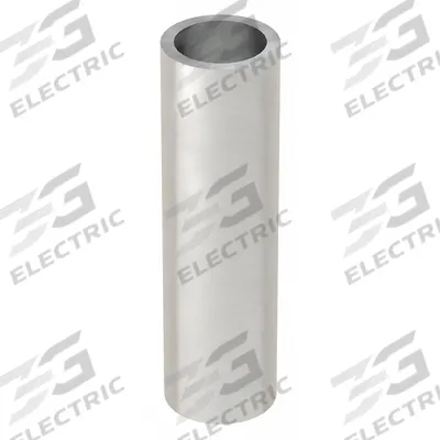 APPROVED VENDOR Spacer: #6 Screw Size, 5/8 in Overall Lg, Round, Aluminum, Plain, Aluminum - Aluminum Spacers