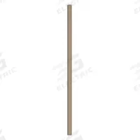 ASI GLOBAL Partition Column: Steel, Smooth Semi Gloss, Dark Khaki, 82 in Ht, 3 in Wd, 1 1/4 in Thick (MPN 40-91370303-09). Key specifications — Inner Core Type: Honeycomb; Brand: ASI GLOBAL PARTITIONS; Color: Dark Khaki; Finish/Texture: Smooth Semi Gloss.