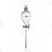 APPROVED VENDOR Funnel: Borosilicate Glass, 125 mL, 22 mm, 8 mm, 175 mm Stem Lg, Colorless (MPN 29043F-125). Key specifications — Product Type: Separatory Funnel; Body Color: Colorless; Brand: APPROVED VENDOR.