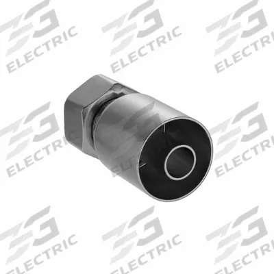 PARKER Hydraulic Crimp Fitting: Steel x Steel, Straight, -10 For Hose Dash Size - Parker Crimp Hydraulic Hose Fittings with Metric Connection