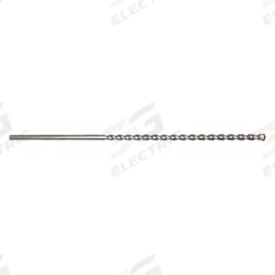 WESTWARD Round Hammer Drill: 7/8 in Drill Bit Size, 4 in Max Drilling Dp - Round-Shank Masonry Drill Bits