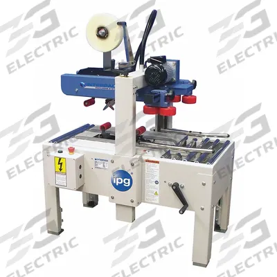 IPG Case Sealer: For 2 in Max Tape Wd, For 16 in Max Tape Roll Dia, Top and Bottom - IPG Case Sealing Machines