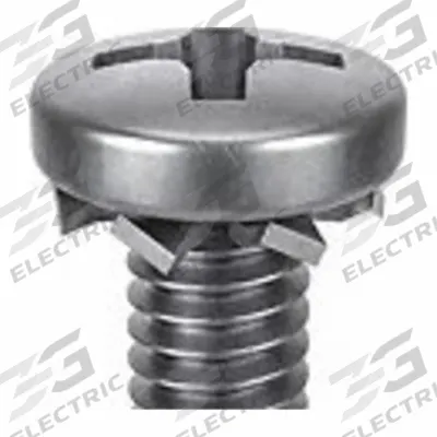 SEMS Screw: External Tooth, #10-24 Thread Size, 5/8 in Lg, Stainless Steel, Passivated - Machine Screws with External Tooth Lock Washers
