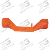 AIR SYSTEMS INTERNATIONAL Saddle Vent: 4 3/8 ft Lg, 12 in Outlet Dia, For Use With Std Fan/Blower (MPN SV-18912-O). Key specifications — Material: Polyethylene; Color: Orange; For Use With: Standard Fan/Blower; Conductive Material Construction: No; Brand: AIR SYSTEMS INTERNATIONAL.