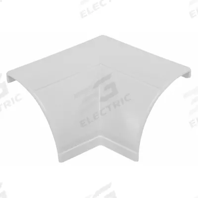 D-LINE 90 Degree Internal Elbow: D-Line Quarter Round Raceway, 1 in Wd - 90 Degree Elbows for Nonmetallic Single-Channel Raceways