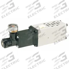 PARKER Manifold Air Regulator: 1.5 cfm Max Flow Rate, 5 psi to 125 psi, 120°F Max Op Temp, 5599-2 (MPN PS4038166CP)