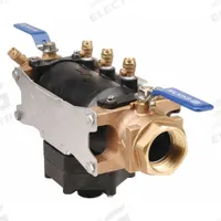 WILKINS Reduced Pressure Zone Backflow Preventer: 375, Std Configuration, Glass-Filled Nylon, Flange (MPN 2-375). Key specifications — Shut-Off Valve Type: Ball Valve; Connection Type: Flange.