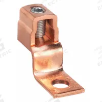 BURNDY Wire Connector: 4 AWG – 3/0 AWG Wire Sizes, 3/8 in Stud Size, Unplated Copper Lug Body (MPN KLU175). Key specifications — attr1294325: BURNDY; attr1358749: Copper; attr1358750: 3/0 AWG; attr1358751: 4 AWG; attr1358777: Unplated Copper.