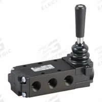 PARKER Manual Air Control Valve: DirectAir 4, Four-Way / Three-Position, Lever, 1/4 in Female NPT (MPN 522831000). Key specifications — attr1084737: Aluminum; attr1084764: Manual Air Control Valve; attr1084778: Spool; attr1084767: DirectAir 4; attr1084731: 522831000; attr1084739: PARKER; attr1084765: Manual Return; attr1084768: DirectAir 4.