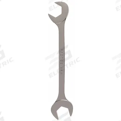 PROTO Open End Wrench: Alloy Steel, Chrome, 1 1/8 in Head Size, 11 in Overall Lg - SAE, Double End, Open End Wrenches