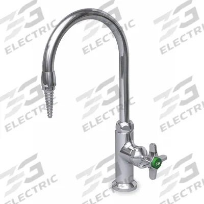 WATERSAVER FAUCET COMPANY Laboratory Faucet: Faucet, Single-Post, 1 Handles, Cross - Single-Post Laboratory Faucets
