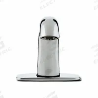 ZURN Sensor Faucet: Serio Series®, Brass, Polished Chrome Finish, Centerset, Hydropower, NPSM (MPN ZG6950-CP4-E). Key specifications — Brand: ZURN; Includes: Aerator; Series: Serio Series®.