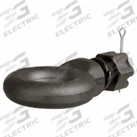 CURT Lunette Ring: 20,000 lb Gross Towing Wt Capacity, 2 1/2 in Ring Dia, 9 1/2 in Overall Lg, Steel (MPN 48520). Key specifications — Brand: CURT; Material: Steel.