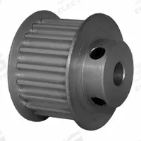 DAYTON Timing Pulley: Modified Curvilinear, Fixed, For GT Timing Belt Section, For 15 mm Belt Wd (MPN 19-5P15-6FA3). Key specifications — attr1328801: DAYTON; attr1328807: Clear Anodized; attr1328808: Powerhouse®.