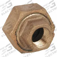 APPROVED VENDOR Metal Pipe Straight: Union, 3/8 in x 3/8 in, Brass, 200 psi, Union (MPN 22UL26). Key specifications — Brand: APPROVED VENDOR; Maximum Operating Pressure: 200 psi.