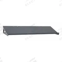 QUANTUM STORAGE SYSTEMS Slanted Shelf: 36 in x 12 in, 75 lb Load Capacity per Shelf, Steel, Gray (MPN SLP-A1236). Key specifications — Includes Mounting Hardware: Yes; Manufacturer Part Number: SLP-A1236; Brand: QUANTUM STORAGE SYSTEMS; Material: Steel; Color: Gray; Shelf Angle: Slanted.