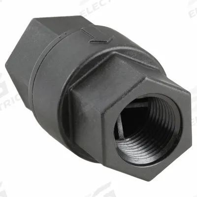 APPROVED VENDOR Ball Cone Spring Check Valve: Poppet, Inline Valve Body, 1/2 in Pipe Size - Polypropylene Poppet Check Valves