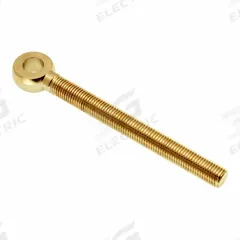 AMPG Fixed Rod End: Brass, Plain, 5 in Hole Center-to-End Lg, Right Hand, 3/4"-16 Thread Size (MPN ZEB174-BR). Key specifications — attr952243: AMPG.