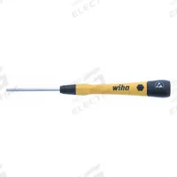 WIHA ESD-Safe Precision Torx Screwdriver: ESD Safe PicoFinish, Std Lg, Torx Tip, T10 Tip Size (MPN 27869). Key specifications — attr1205076: T10; attr1205081: WIHA.