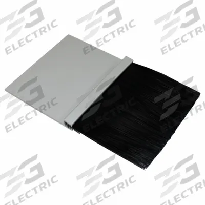 AMERICAN GARAGE DOOR SUPPLY 3" Brush Weatherseal with 3" Straight Holder - Material Handling Parts