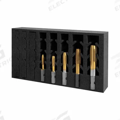 HOLEMAKER TECHNOLOGY Impact Tap Set: 5 Pc, 6H - VersaDrive ImpactaTap Sets