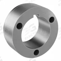 APPROVED VENDOR Weld-On Hub: Split Taper, For Q1 Bushing, 1.25 in Lg Less Flange, 1.75 in Overall Lg (MPN HCQ1). Key specifications — Bolt Size: 3/8"-16; Material: Carbon Steel; Brand: APPROVED VENDOR; Taper: 3/4 in Per ft On Diameter.