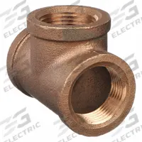 APPROVED VENDOR Metal Pipe Tee: Tee, 1/2 in x 1/2 in x 1/2 in, Brass, 200 psi (MPN 6RCZ8). Key specifications — Brand: APPROVED VENDOR; Maximum Operating Pressure: 200 psi.
