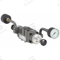 NUMATICS Sandwich Dual Air Regulator: 69 cfm Max Flow Rate, 10 psi to 130 psi, 115°F Max Op Temp (MPN 152RD100J000000)