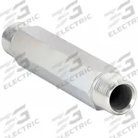 PARKER Metal Pipe Straight: Straight, Steel, 3/4 in x 3/4 in, Male NPT Threaded x Male NPT Threaded (MPN 3/4 X 6.0 FFF-S). Key specifications — Brand: PARKER; Maximum Operating Pressure: 5,500 psi; (DO NOT SEND) Manufacturer Location: Made in USA; Fitting Pipe Size: 3/4 in x 3/4 in.