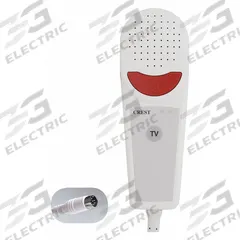 CREST HEALTHCARE SUPPLY Pillow Speaker: 8-Pin DIN, 24V AC, PSS04020801. Key specifications — End Connection Type: 8-Pin DIN; Standards: FDA Listed; Manufacturer Part Number: PSS04020801; Color: White; Voltage: 24V AC; Brand: CREST HEALTHCARE SUPPLY; Call Station Type: Pillow Speaker; Features: Slim Design.