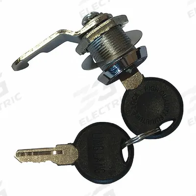 VIDEO MOUNT PRODUCTS Side Panel Lock Kit: Black - Enclosure Lock Kits & Door Handles