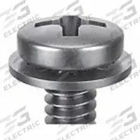 SEMS Screw: Internal Tooth, #2-56 Thread Size, 1/2 in Lg, Stainless Steel, Passivated, Pan, 50 PK (MPN 1-PPI-2C-50). Key specifications — Drive Size: #1.