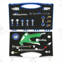 SPEEDAIRE Air Gun Kit: Pistol-Grip Grip, Aluminum/Polyoxymethylene/Steel, 1/4 in Female NPT, Focused (MPN 52KD69). Key specifications — attr1328526: Aluminum; attr1328500: (2) Plugs (1/4 in FNPT); attr1328508: SPEEDAIRE; attr1328515: No; attr1328533: No.