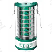 ENDECOTTS Mechanical Sieve Shaker: Vibration, 8 in Sieve Dia Accepted, 8 # of Full Size Sieves Held (MPN MIN200/11060). Key specifications — attr1073913: ENDECOTTS; attr1081360: Vibration.