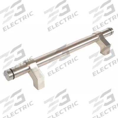 TRIMCO Pull Handle: 1.25 in Wd, 42 in Ht - Antimicrobial Door Pulls