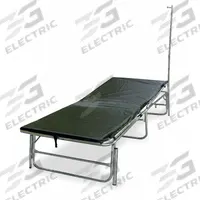 FSI Emergency and Camping Cot: 83 in Overall Lg, 28 in Overall Wd, 15 in Overall Ht, 30 in Folded Lg (MPN F-EM-262A). Key specifications — Includes: IV Pole; Brand: FSI.