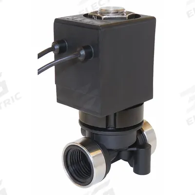 SPARTAN SCIENTIFIC Solenoid Valve: 2-Way, Normally Closed, 1/4 in Pipe Size, 24V DC, Poppet - 2-Way/2-Position, Normally Closed Solenoid Valves