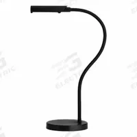 RELIABLE Led Task Light: LED, Plug, Gooseneck, 26.5 in Arm Reach, 600 lm Max Brightness, 2 W/4 W/6 W (MPN 4200TL). Key specifications — Lighting Technology: LED; Brand: RELIABLE; Bulb Wattage: 6 W; Color: Black; Electrical Connection Type: Plug; Operating Voltage: 120V.