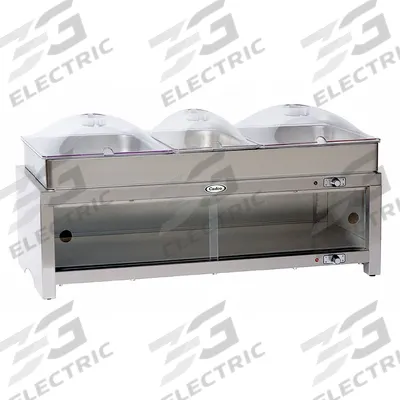 CADCO Buffet Server: 28 in Overall Lg, 15 1/4 in Overall Dp, 14 in Overall Ht - Buffet Servers