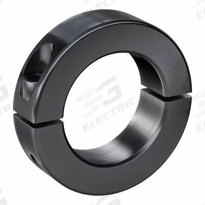 RULAND MANUFACTURING Shaft Collar: 2-Piece, Metric, Round, Clamp-On, 36 mm Bore Dia - Steel Shaft Collars