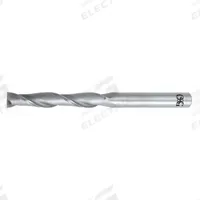 OSG Square End Mill: Carbide, 2 Flute, 25 mm Mill Dia, 76 mm LOC, 153 mm OAL (MPN 482-9843)