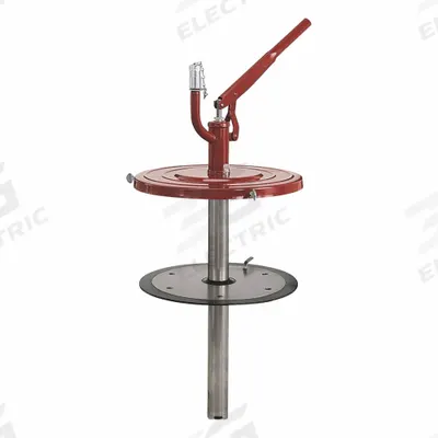 GRACO Hand Pump: Piston Action, Pump with Spout, Steel Housing - Lever Handle Grease Drum Pumps