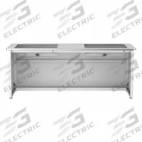 VERSADESK Computer Desk: Wood, White, 0 Drawers, 72 in Overall Wd, 31 in Overall Ht, White Frame (MPN DV7224-WW). Key specifications — Desktop Material: Wood; Includes Modesty Panel: Yes; Kit Product Type: Computer Desk; Desktop Color: White; Brand: VERSADESK; Frame Color: White; Frame Material: Steel; Product Type: Computer Desk.