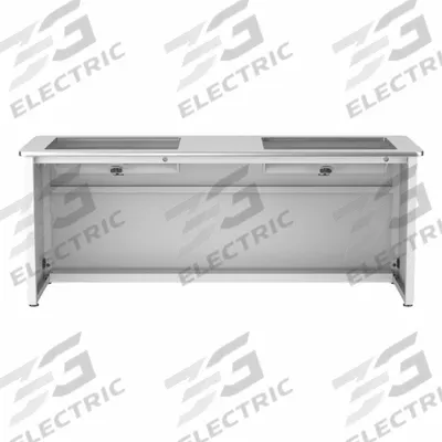 VERSADESK Computer Desk: Wood, White, 0 Drawers, 72 in Overall Wd, 31 in Overall Ht - Downview Computer Desk