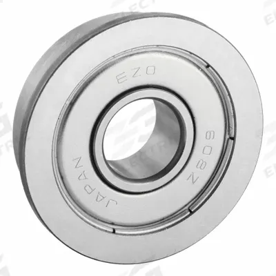 EZO Miniature Ball Bearing: 608, 8 mm Bore, 25 mm Flange Dia, Dbl Shield, 22 mm OD - High-Clearance Flanged Ball Bearings