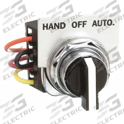 Siemens Selector Switch Kit: Hand/Off/Auto, Selector Switch - NEMA Motor Starter Selector Switches